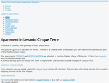 Tablet Screenshot of cinque-terre.org